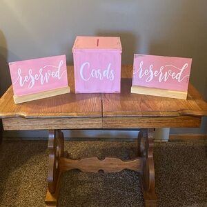 Boho wedding/reception decor. All brand new and never used.